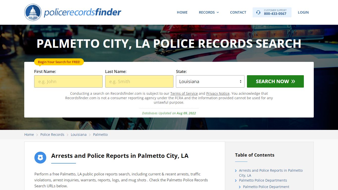 Palmetto, Manatee County, LA Police Reports & Police ...